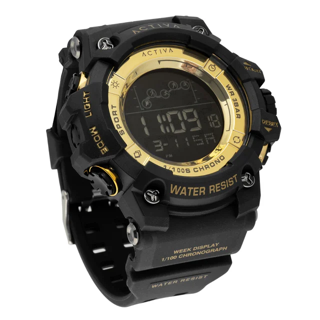 Activa Open Box X Invicta Digital Watch - 50mm. Black (AIC-ACW8082-005) kol saati