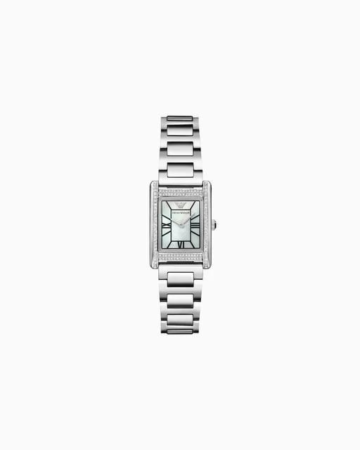 Emporio Armani Two-Hand Stainless Steel Watch AR11625 kol saati
