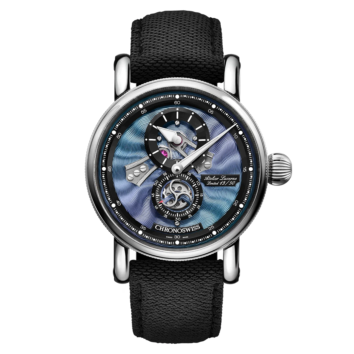 ChronoSwiss Open Gear CH-8753.1-LIBK 35 mm kol saati