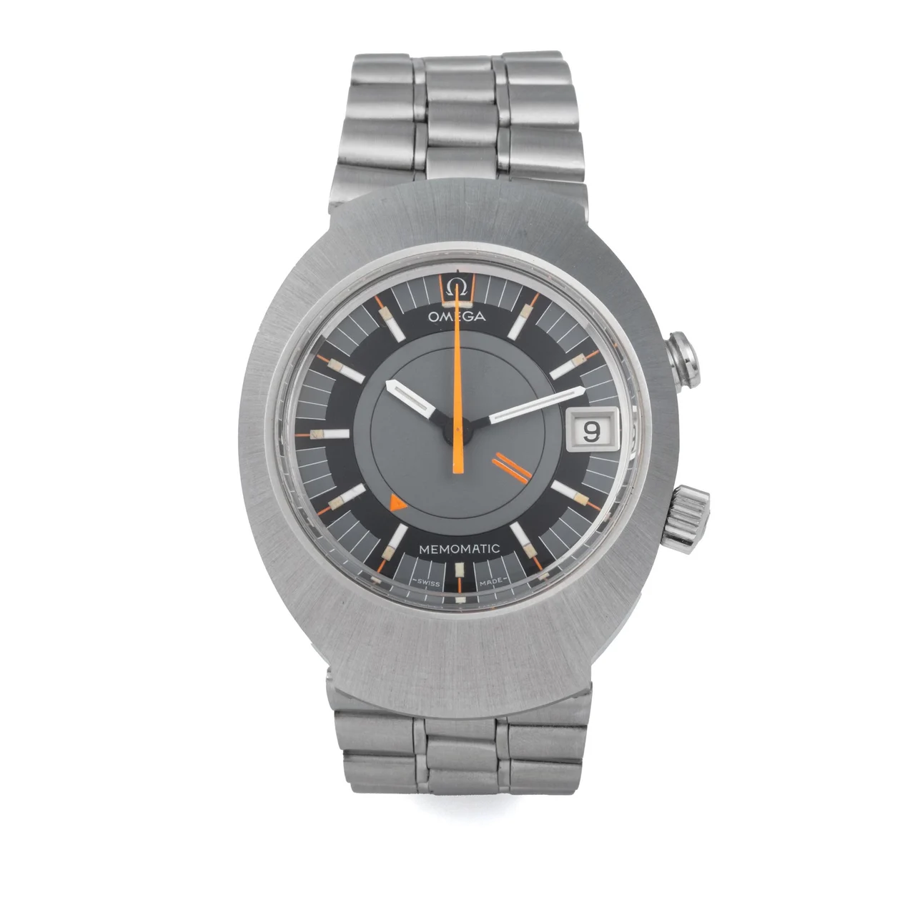 OMEGA OMEGA, REF. 166.071, MEMOMATIC STEEL kol saati