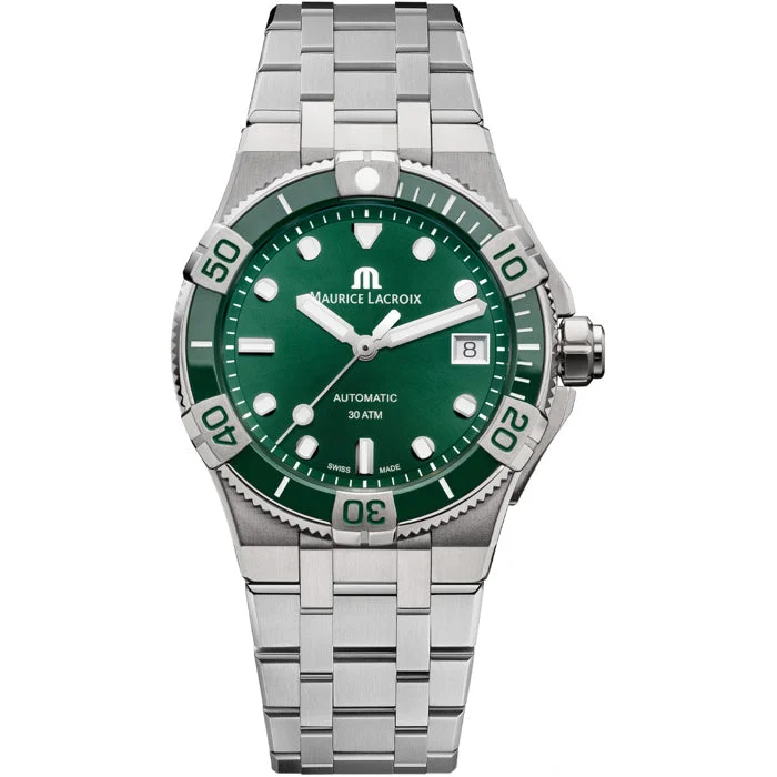 Maurice Lacroix Aikon Automatic Venturer 38mm AI6057-SSL52-630-1 38 mm kol saati