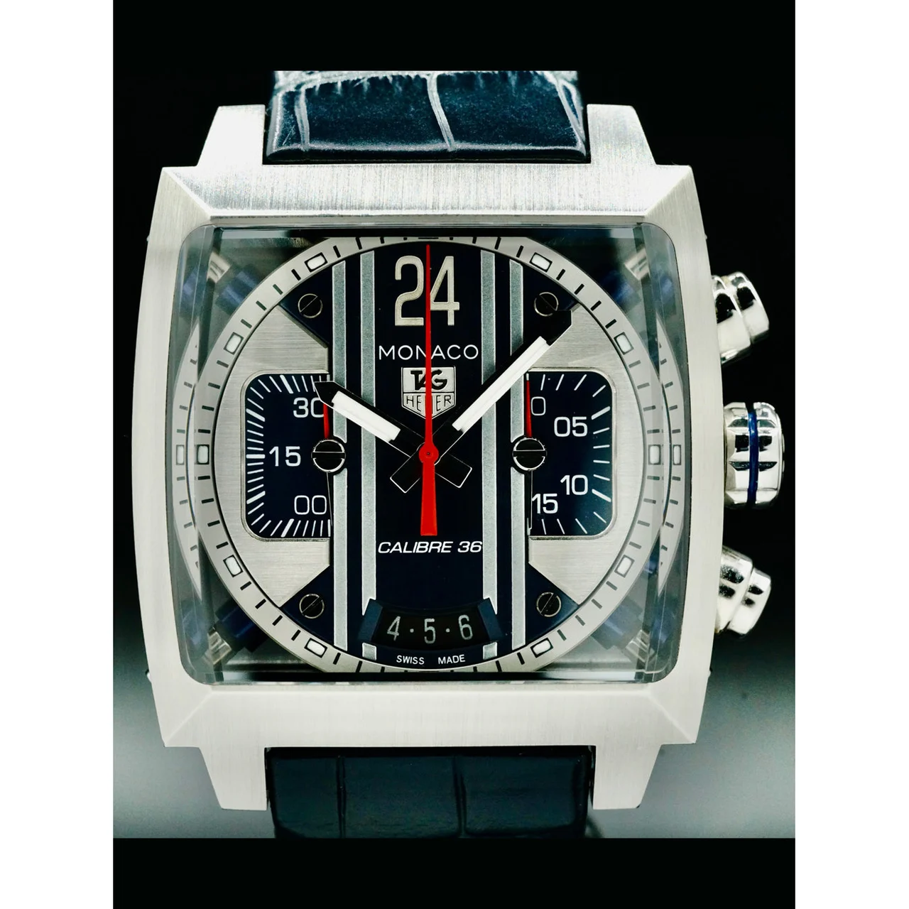 Tag Heuer Monaco 24 Steve McQueen CAL5111.FC6299 210000040187 40.5 mm kol saati