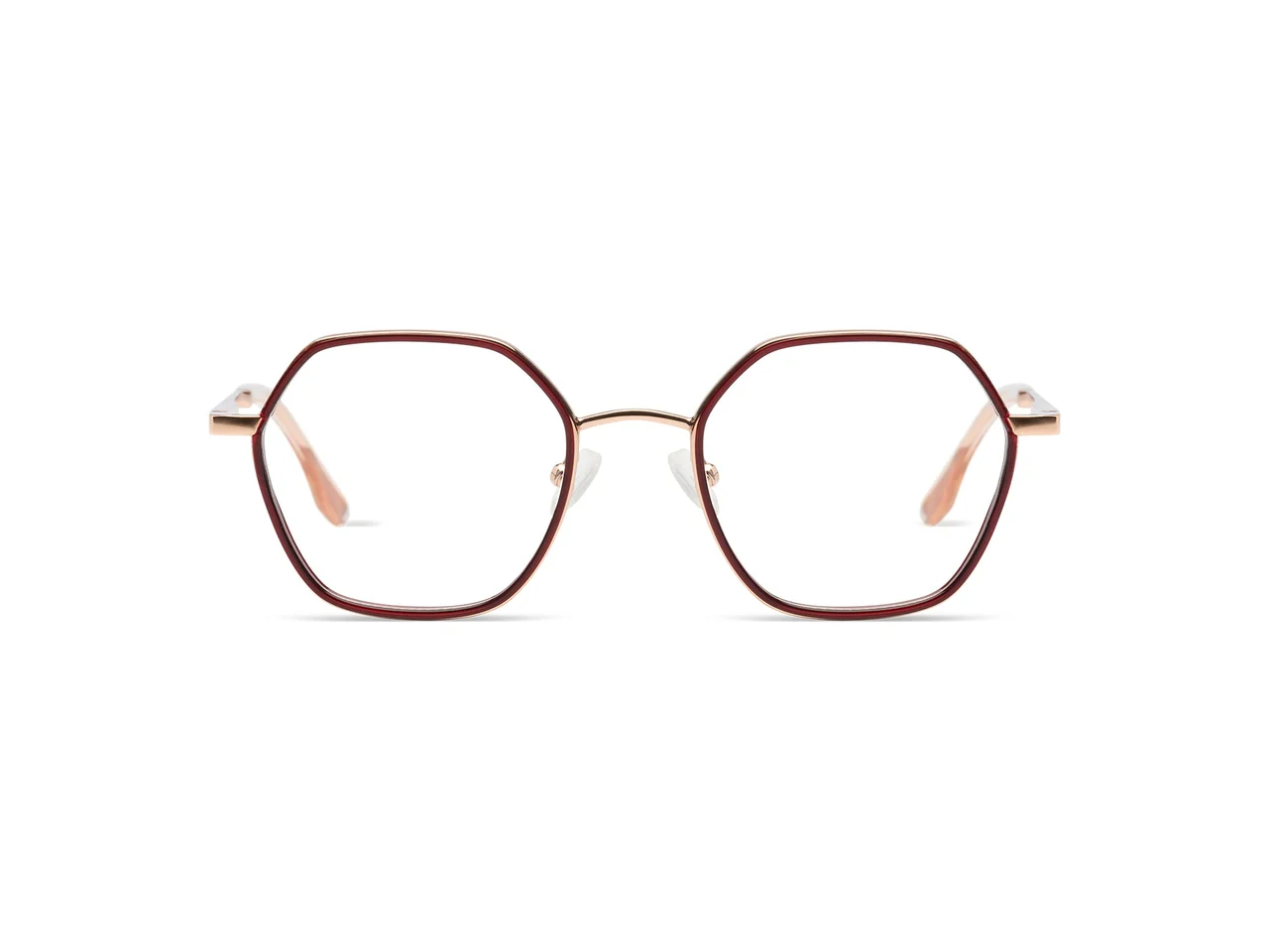 Komono Nora Slims Burgundy Rose Gold KOM-O8850 kol saati