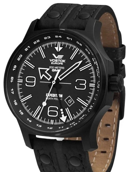 Vostok Europe Vostok-Europe Expedition North Pole Quartz GMT Dual-Time Watch #595C502 kol
