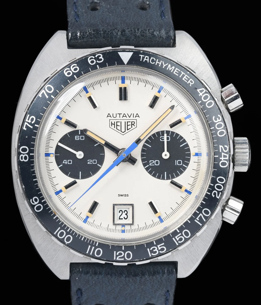 Tag Heuer Autavia HEU-AUT-73463-SIFFERT-42MM-1972 42 mm kol saati