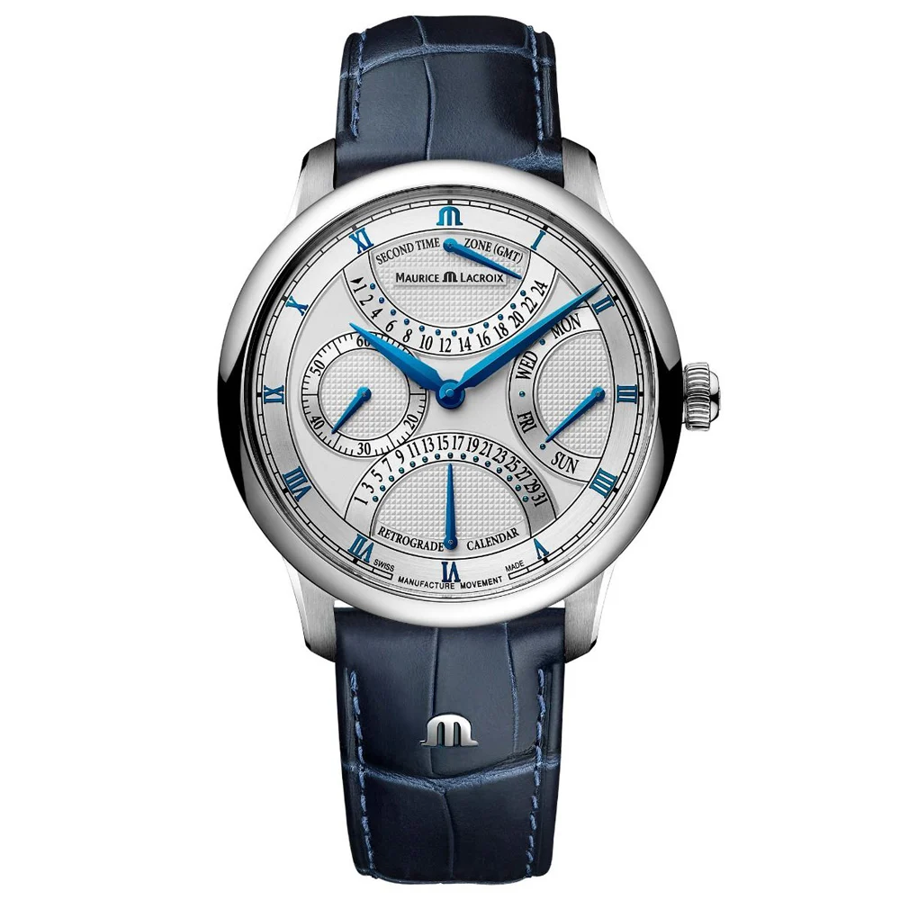 Maurice Lacroix Masterpiece Triple Retrograde MP6538-SS001-110-1 43 mm kol saati