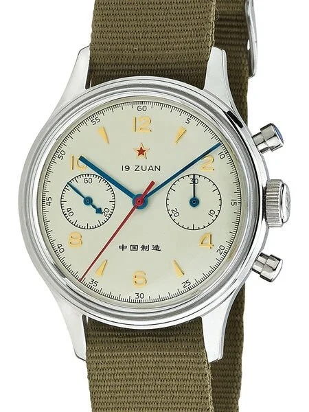 Seagull 1963 Scratch and Dent - Hand Wind Mechanical Chronograph with Acrylic Crystal #634