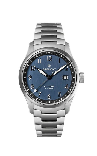 Bremont Altitude ALT39-DT-SS-BL-B kol saati