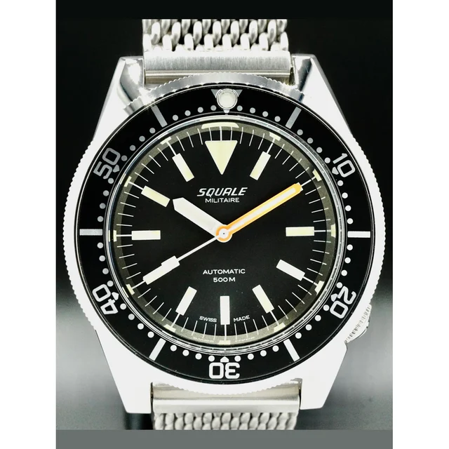 Squale Militare Polished Steel on Bracelet 210000018618 kol saati