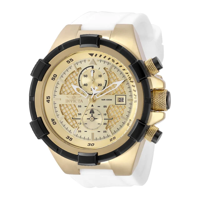 Invicta Aviator JetFrame Watch - 50.5mm, White (50122) kol saati