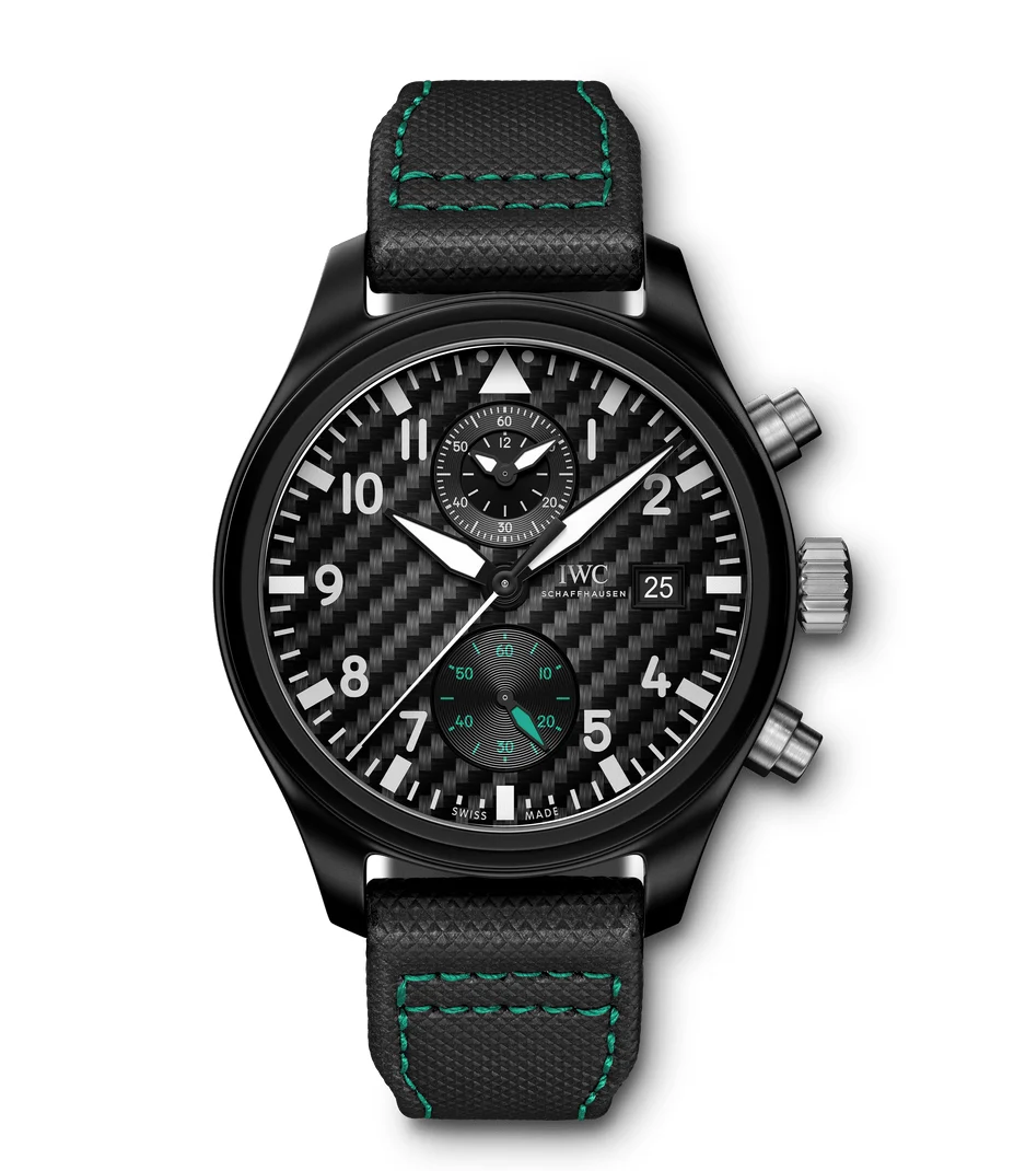 IWC Pilots Watch Chronograph Edition Mercedes Amg Petronas IW389005 44.5 mm kol saati