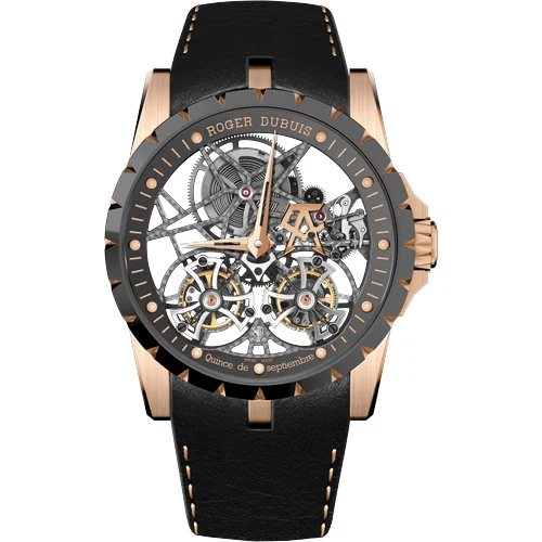 Roger Dubuis Excalibur Pink Gold 45mm RDDBEX0795 45 mm kol saati