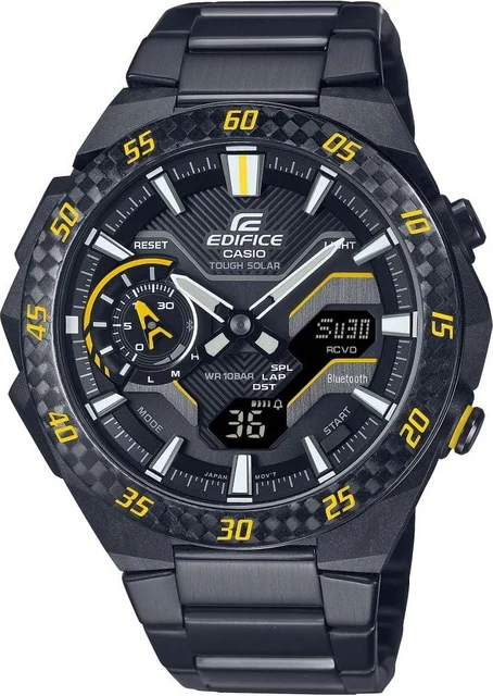 Casio Edifice Güneş Enerji̇li̇ ECB-2200RC-1A9DF kol saati