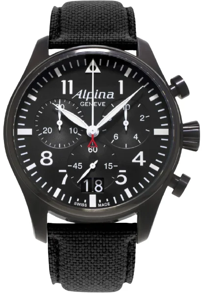 ALPINA Startimer Pilot B120 44 mm kol saati