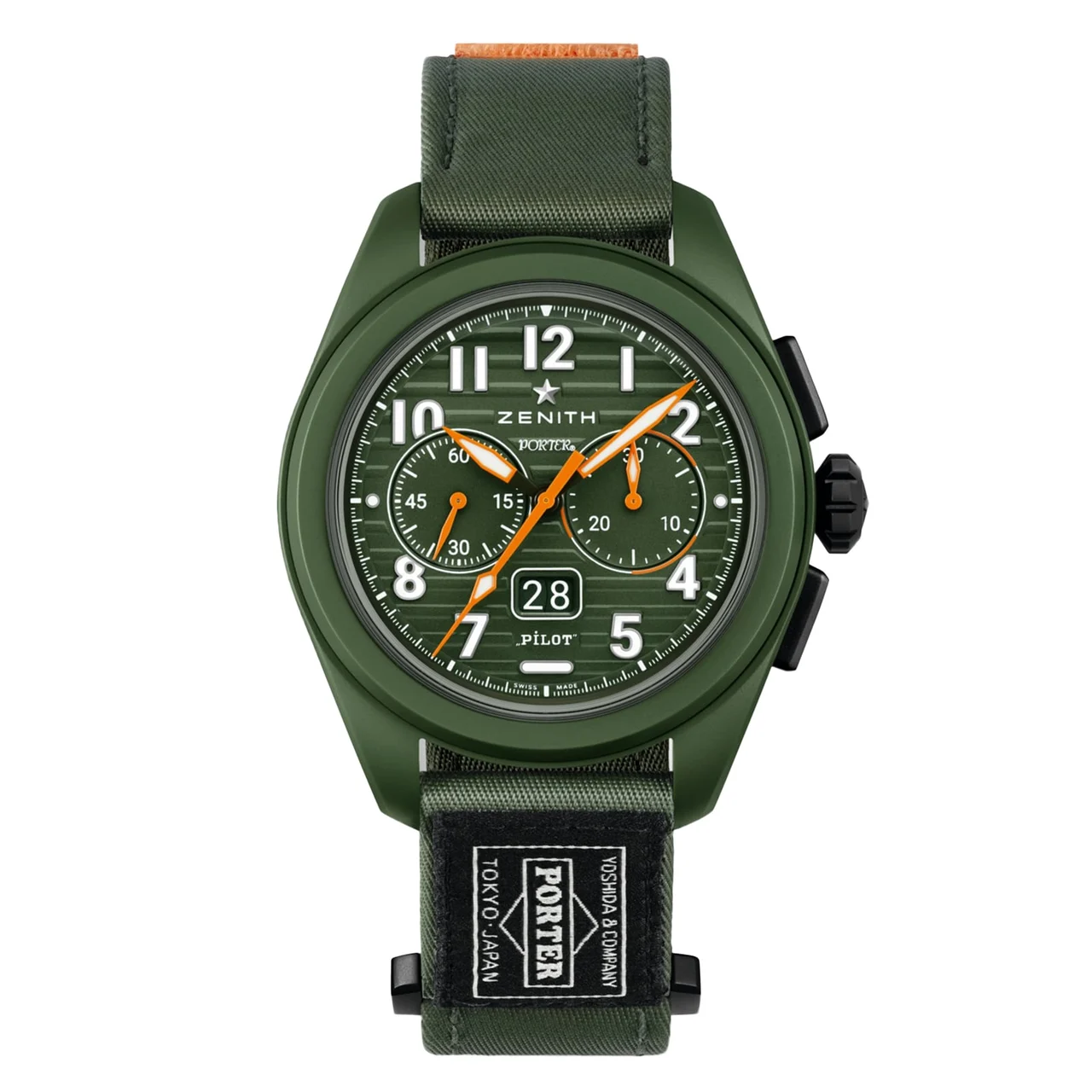 Zenith Pilot 17641020 43 mm kol saati