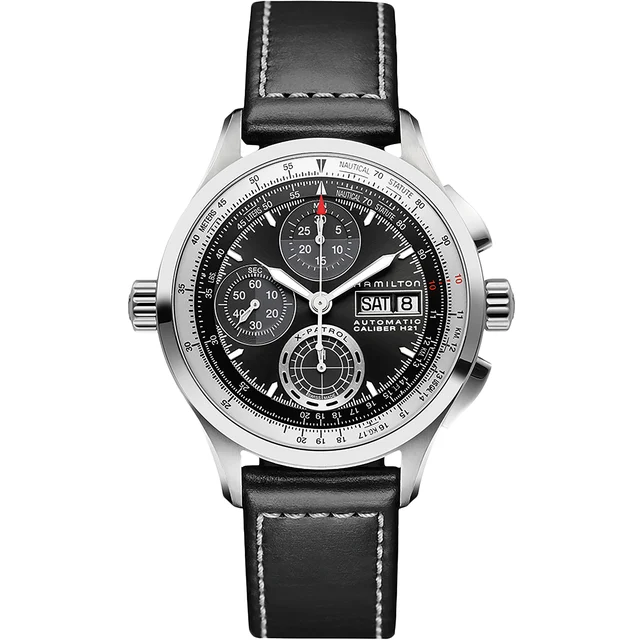 Hamilton Khaki Aviation Khaki X Patrol Auto Chrono H76556731 kol saati