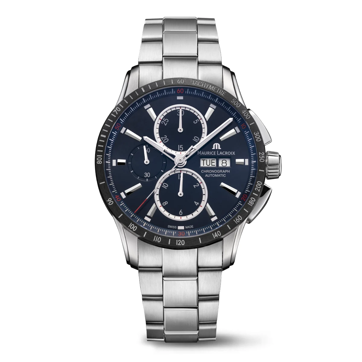 Maurice Lacroix Pontos S Chronograph PT6038-SSL22-430-1 43 mm kol saati