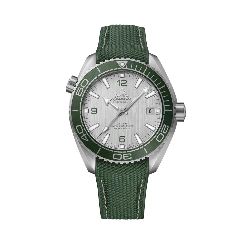 OMEGA Seamaster Planet Ocean 600M 43.5 mm - Grey on Rubber Strap O21532442106001 43.5 mm kol saati