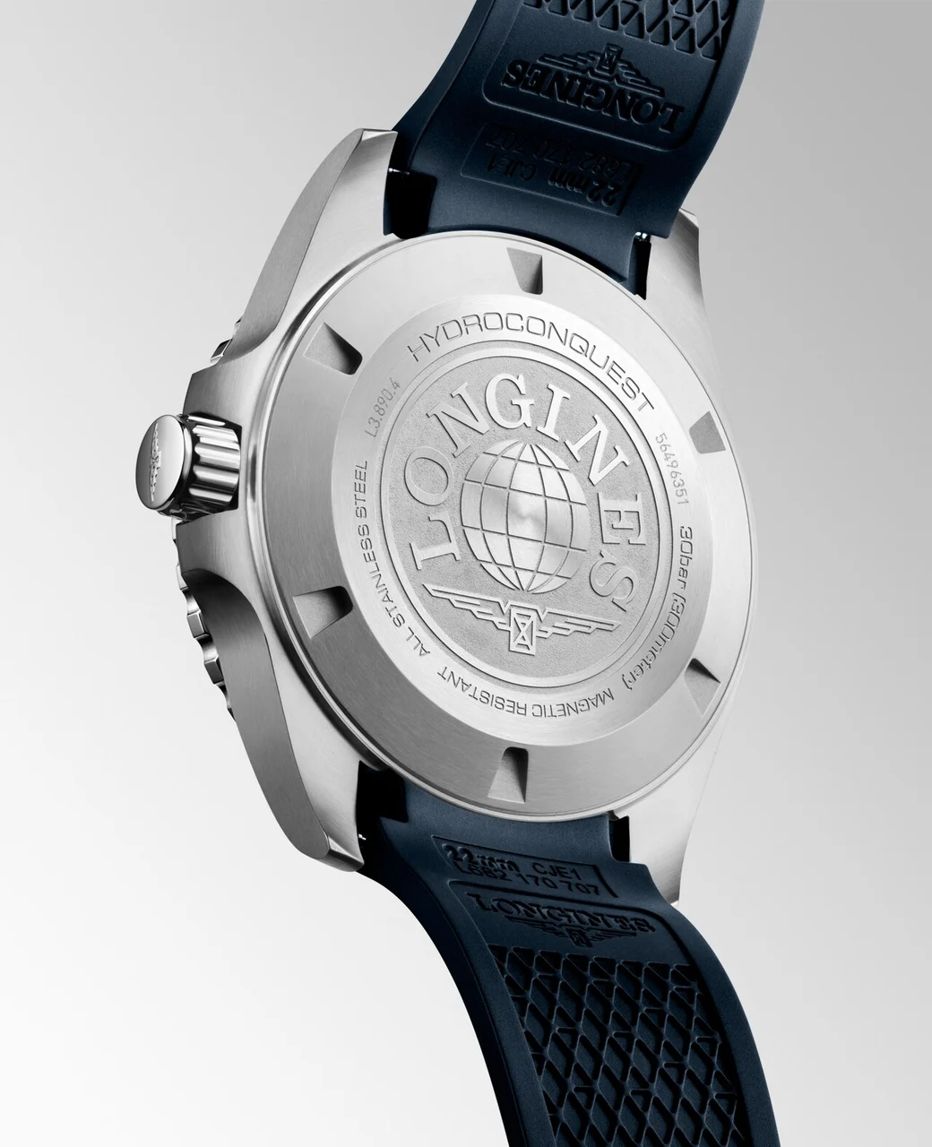 Longines Hydroconquest Gmt L3.890.4.96.9 43 mm kol saati