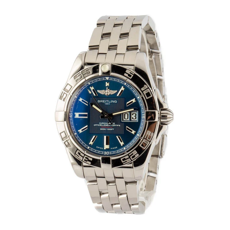 Breitling Galactic 41 Stainless Steel A49350L2/C806 41 mm kol saati