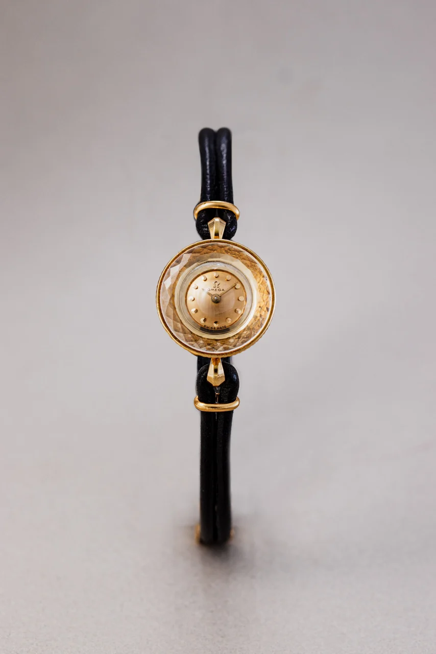 OMEGA round Cocktail 18 mm kol saati