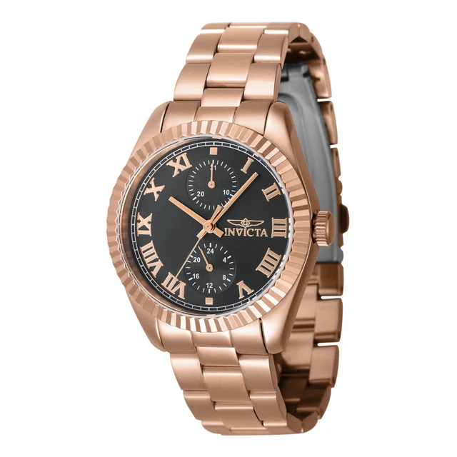 Invicta Specialty Quartz Multifunction Black Dial Watch (ZG-47446) kol saati