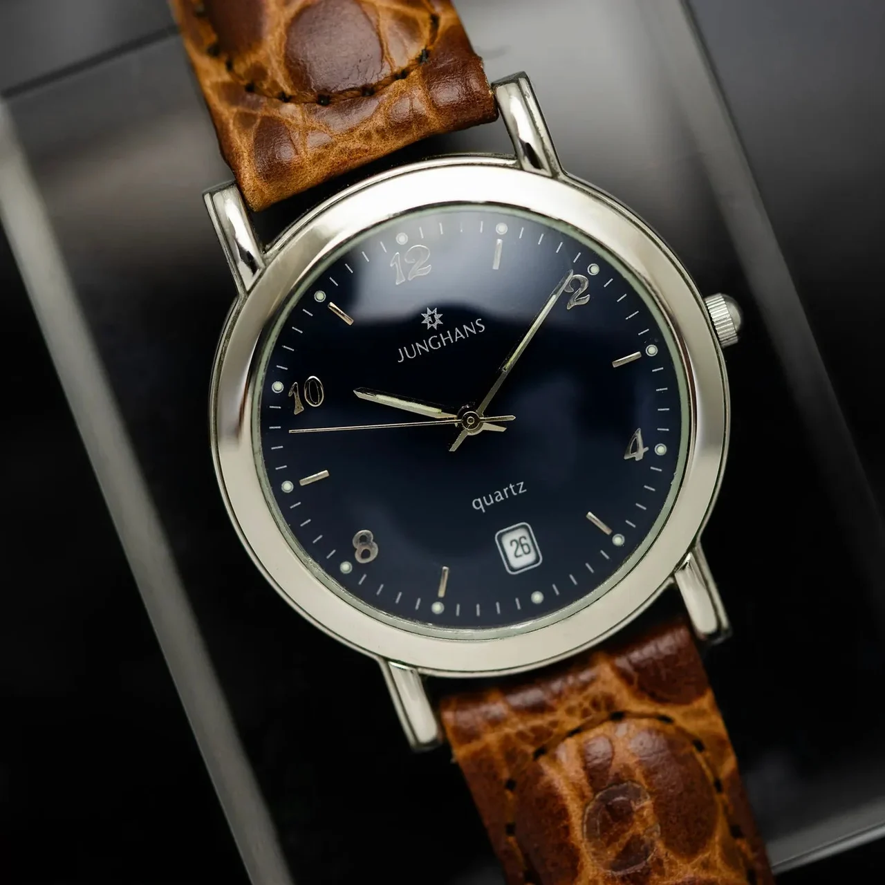 Junghans Stainless Steel Quartz, 1996 35 mm kol saati