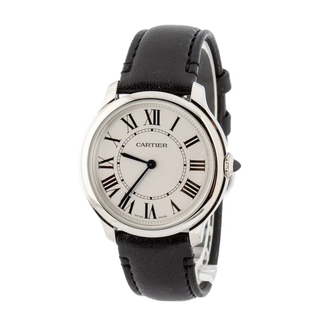 Cartier Ronde Must De 36MM Stainless Steel WSRN0031 kol saati