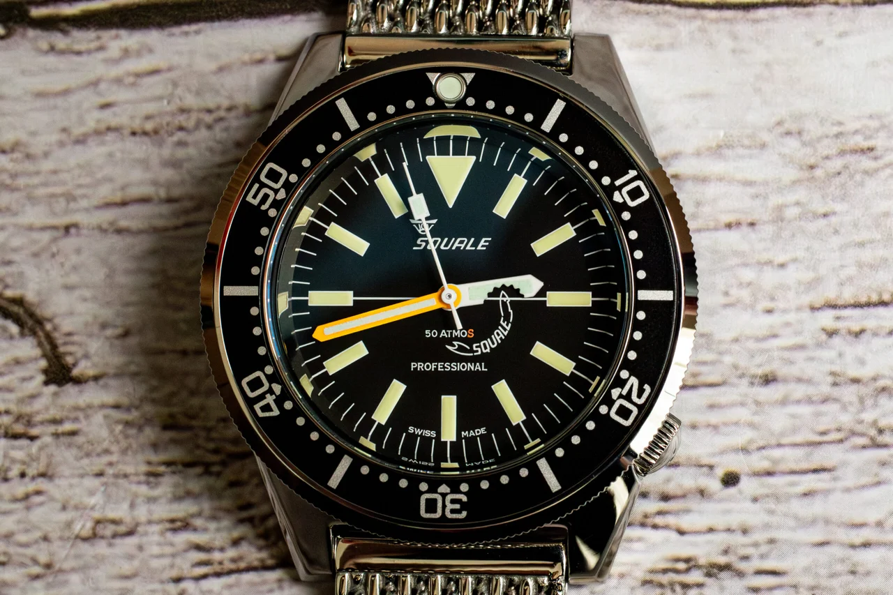 Squale 1521SECSEC.ME20 42 mm kol saati