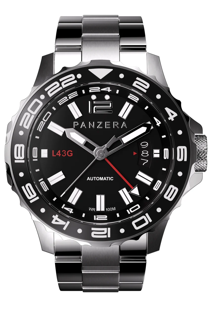 PANZERA WATCHES Longreach L43G-01M2 43 mm kol saati