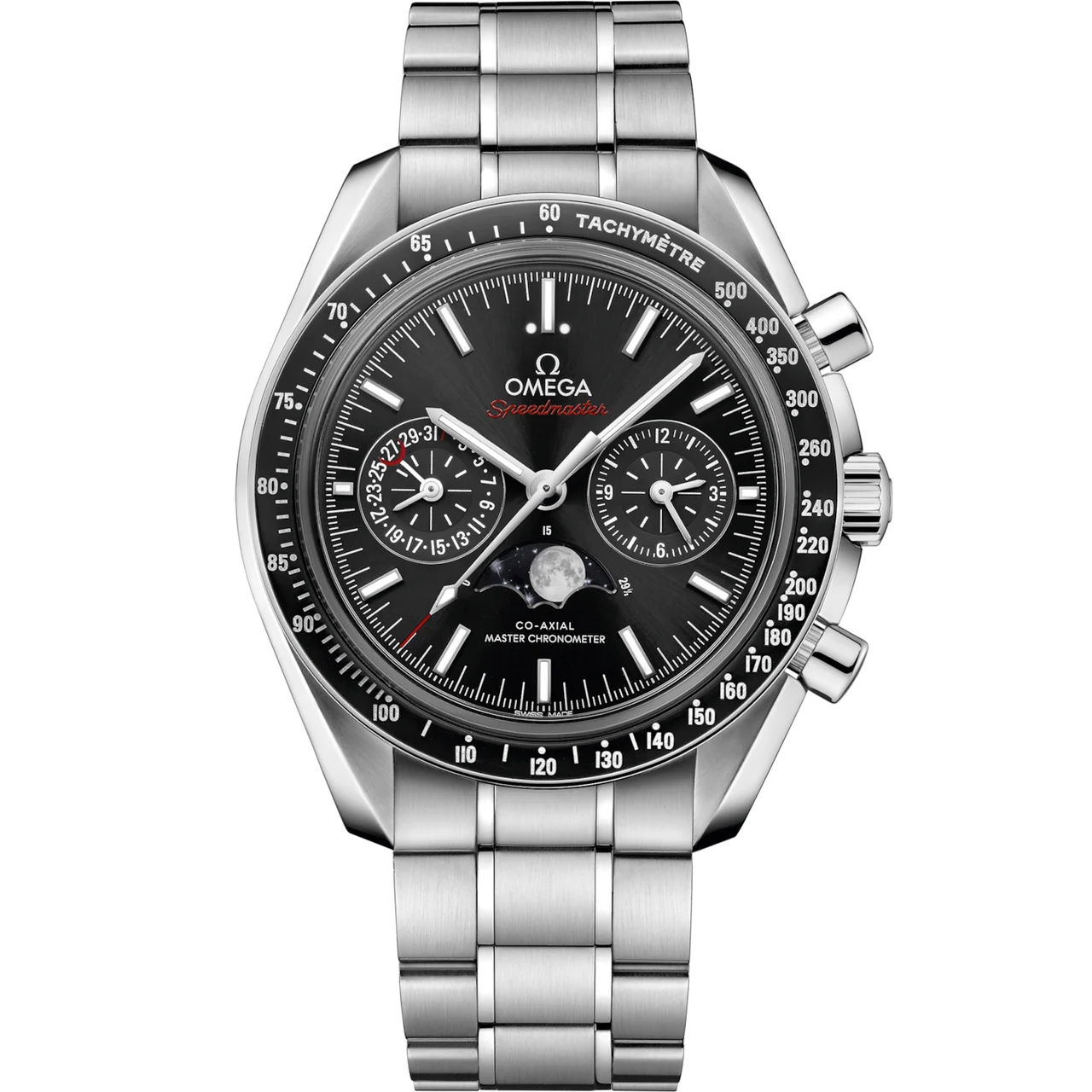 OMEGA Speedmaster Moonphase 304.30.44.52.01.001 44.25 mm kol saati
