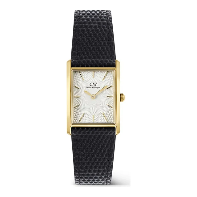 DANIEL WELLINGTON Bound Black Lizard White Guilloché G DW00600899 kol saati