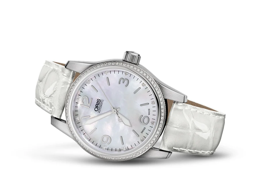 Oris Big Crown Diamonds 01 733 7649 4966-07 5 19 67 38 mm kol saati