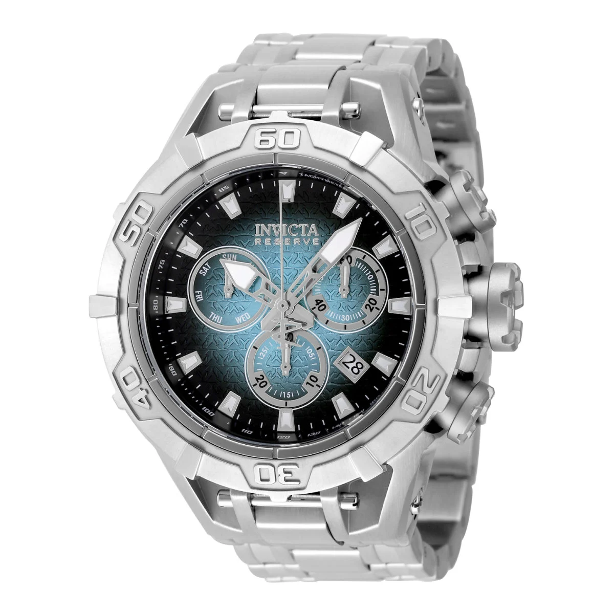 Invicta Reserve Ocean Warrior Swiss Ronda Z60 Caliber Watch - 54mm, Steel (ZG-47850) kol saati
