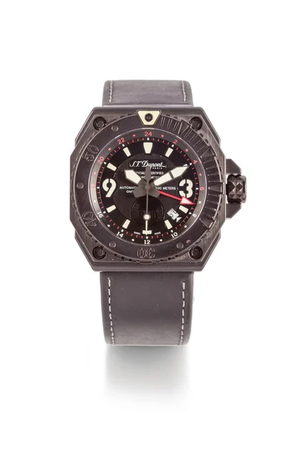 S.T. Dupont Gign Gmt, Steel PKDA235 kol saati