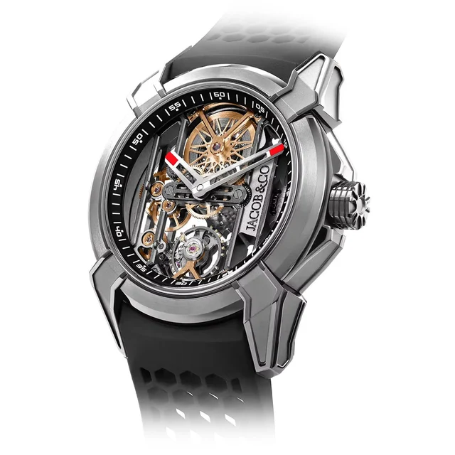 Jacob & Co. Jacob & Co. Epic X Skeleton Black EX110.20.AA.AO.A kol saati