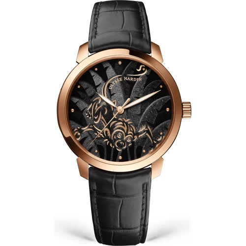 Ulysse Nardin Classico Monkey 8152-111-2/SINGE 40 mm kol saati
