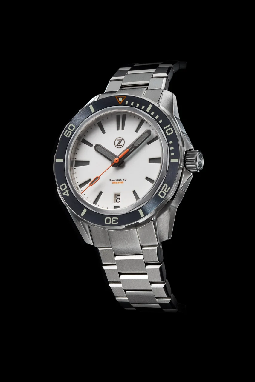 Zelos Swordfish 40mm SS Frost 40 mm kol saati