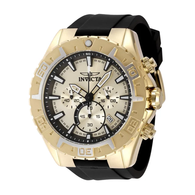 Invicta Aviator Propel Watch - 49mm. Black (49222) kol saati