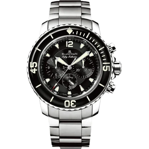 Blancpain Fifty Fathoms Chronographe Flyback 5085F 1130 71S 45 mm kol saati