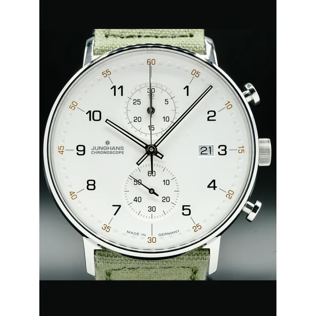 Junghans Chronoscope Form C 041-4771.00 210000014671 kol saati