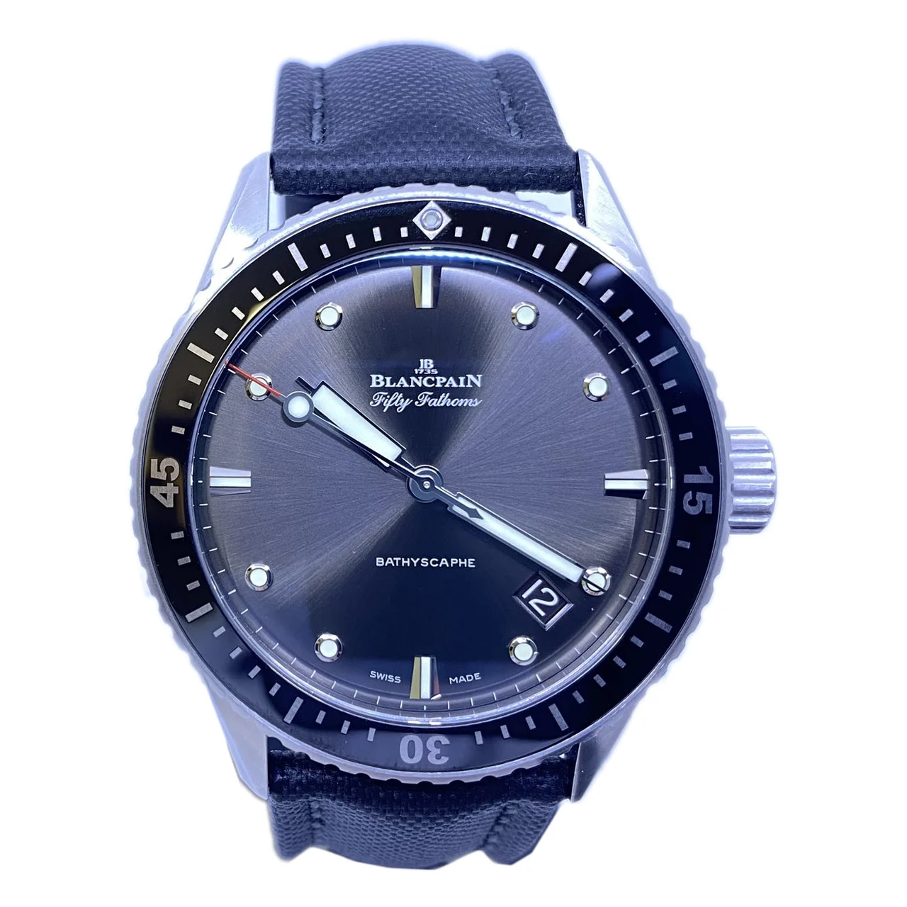 Blancpain Fifty Fathoms Bathyscaphe 5000-1110-B52A 210000015496 kol saati