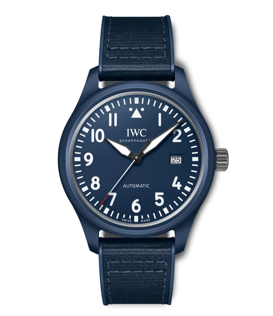 IWC Pilots Watch Automatic Edition Laureus Sport For Good IW328101 41 mm kol saati