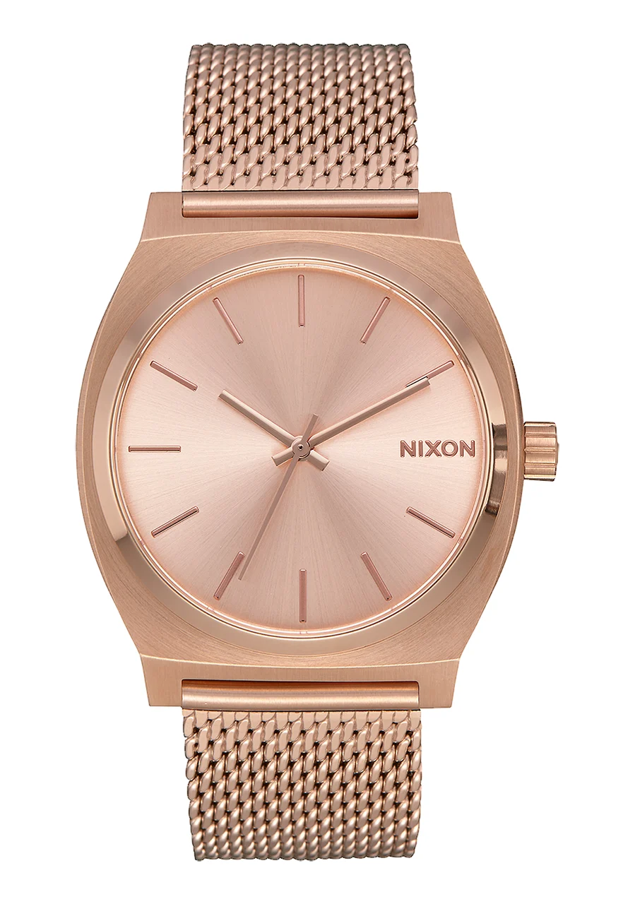 Nixon US Time Teller Milanese - All Rose Gold A1187-897-00 kol saati