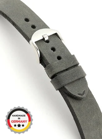 RIOS Vintage Leather Sullivan - Stone Grey - Vintage Leather 16003/RI kol saati