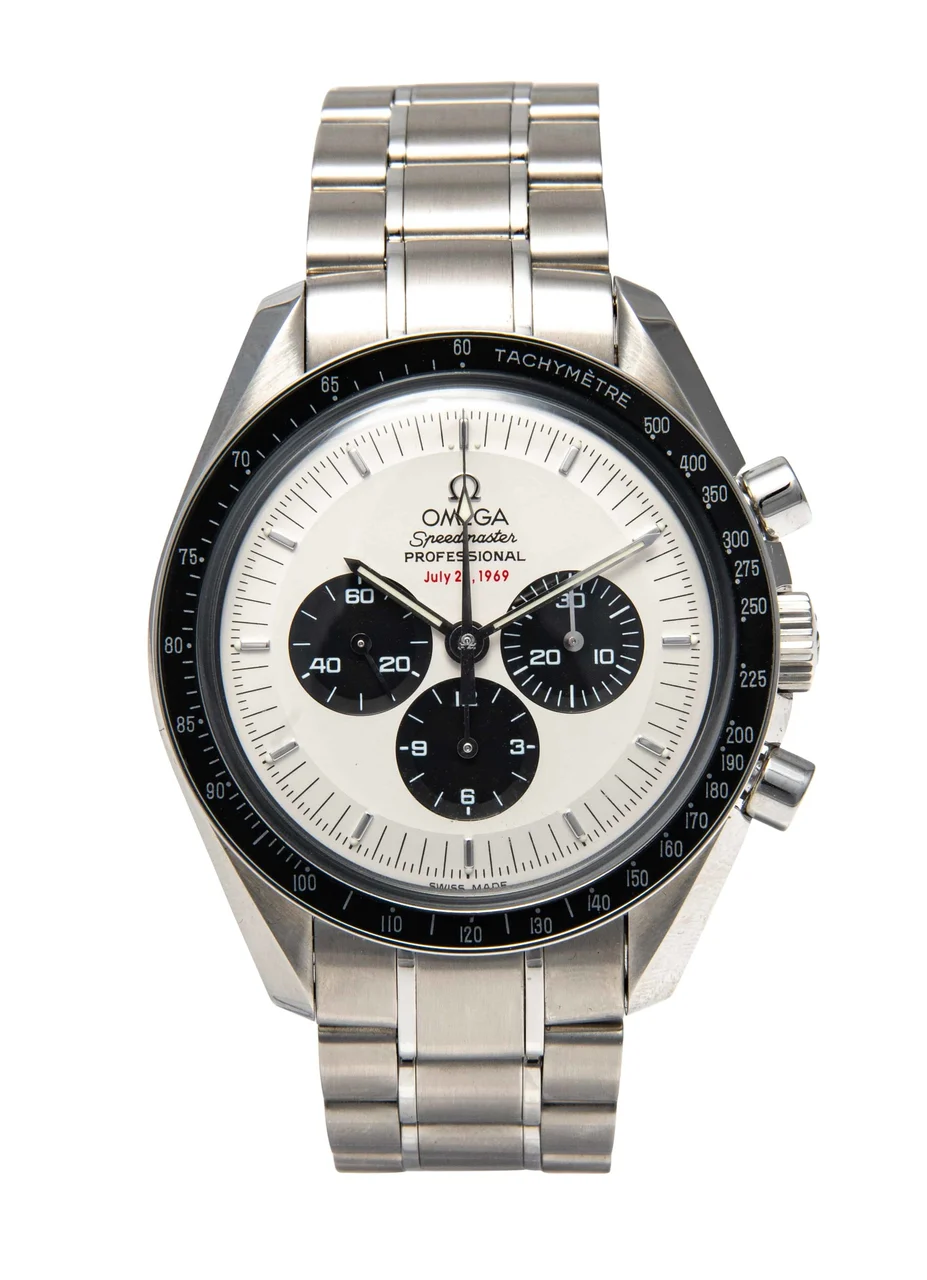 OMEGA OMEGA, REF. 3569.31, SPEEDMASTER APOLLO XI 35TH ANNIVERSARY, STEEL kol saati