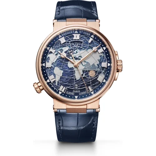 Breguet Marine Hora Mundi 5557 5557BR/YS/9WV kol saati