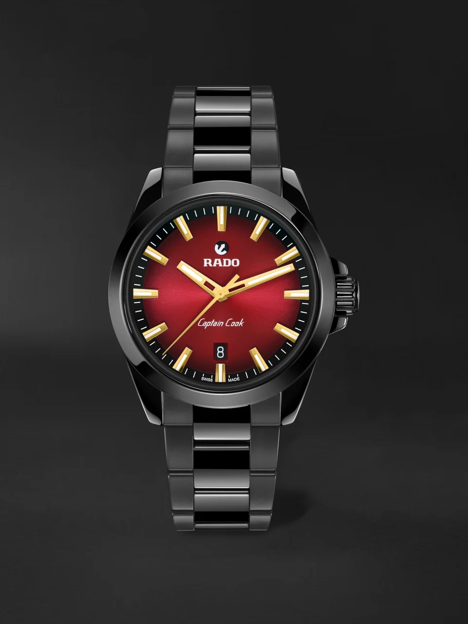 Rado Captain Cook Discover R32279332 40.7 mm kol saati