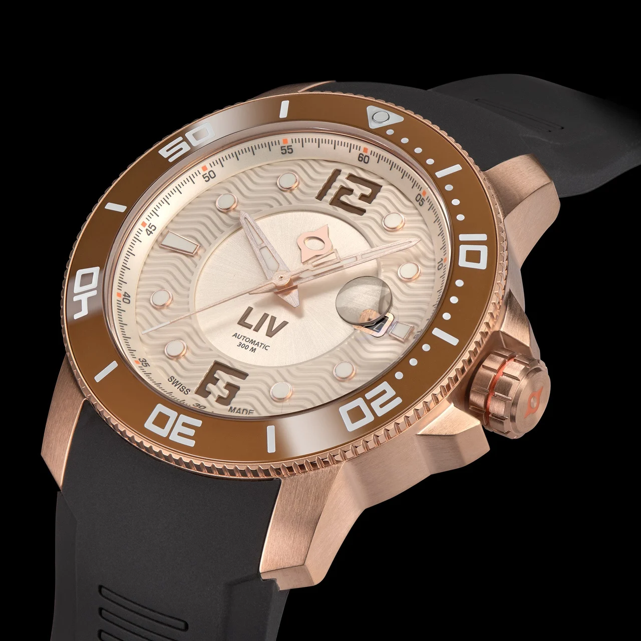 LIV Gx-Diver'S 7061.44.55.SRB200 44 mm kol saati