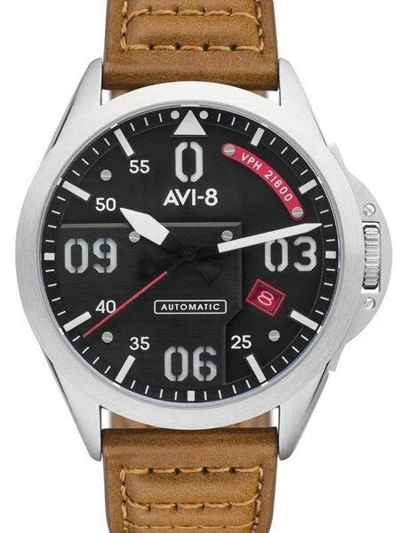 AVI-8 Automatic Bottisham Limited Edition P-51 Mustang #AV-4069-01 kol saati